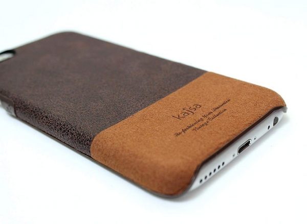 Kajsa ® Vintage Collection Leather Back Cover For Apple iPhone 6 / 6s