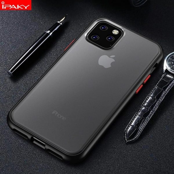 iPaky Transparent Silicone Back Cover For Apple iPhone