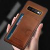 Puloka Luxury Leather Card Pocket Holder Back Cover For Apple iPhone / Samsung Puloka Luxury Leather Card Pocket Holder Back Cover For Apple iPhone / Samsung