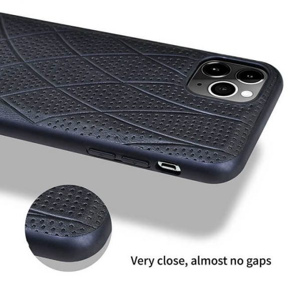 Puloka ® Fashion Leather Back Cover For iPhone X / Xs