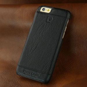 Pierre Cardin ® Paris Design Back Cover For Apple iPhone (Black)