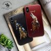 Luxury Jockey Series Leather Back Cover For Apple iPhone Luxury Jockey Series Leather Back Cover For Apple iPhone