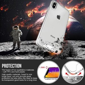 Space Super Protection Anti Shockproof Transparent Bumper Cover For iPhone 12 Series