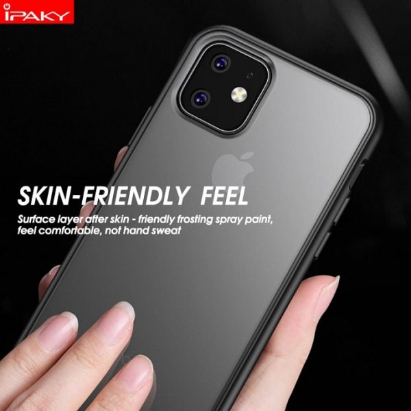 iPaky Transparent Silicone Back Cover For Apple iPhone