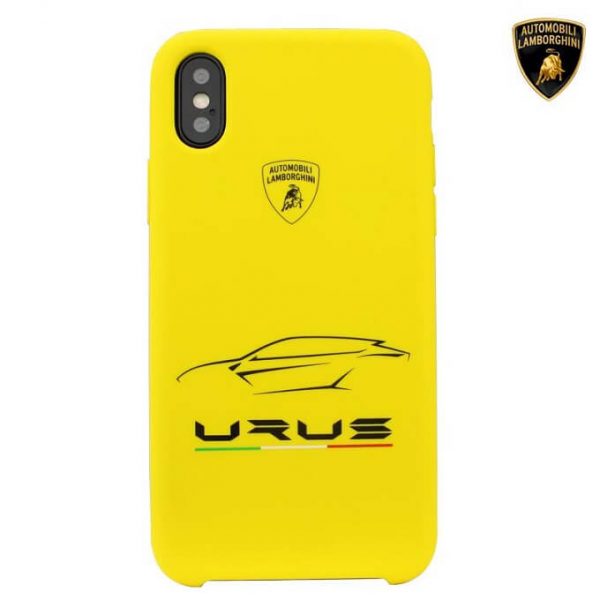Lamborghini Urus Silky Soft Silicone Back Cover For Apple iPhone
