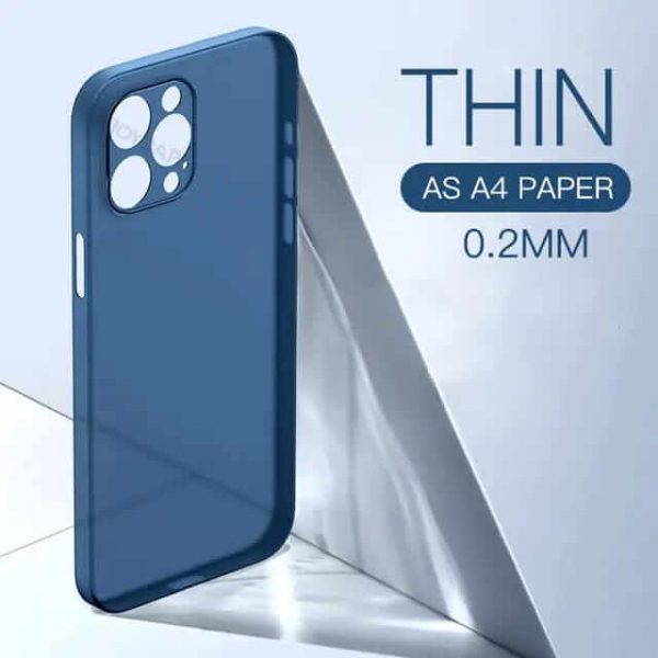 Ultra Thin Soft Paper Soft Matte Case For iPhone 13 Series