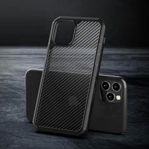 Carbon Fiber Armor Transparent Matte Cover For iPhone 13 Series-10