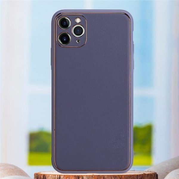 Luxury Leather Plating With Camera Protection Cover For iPhone 13 Series-2