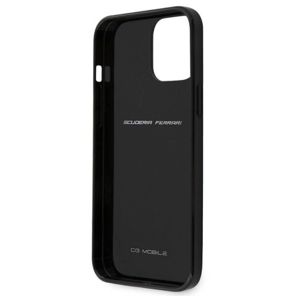 Ferrari Carboon Fiber Mobile Cover For iPhone 13 Series-2