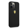 Ferrari Microfiber Silicone Mobile Cover For iPhone 13 Series-2 Ferrari Microfiber Silicone Mobile Cover For iPhone 13 Series-2